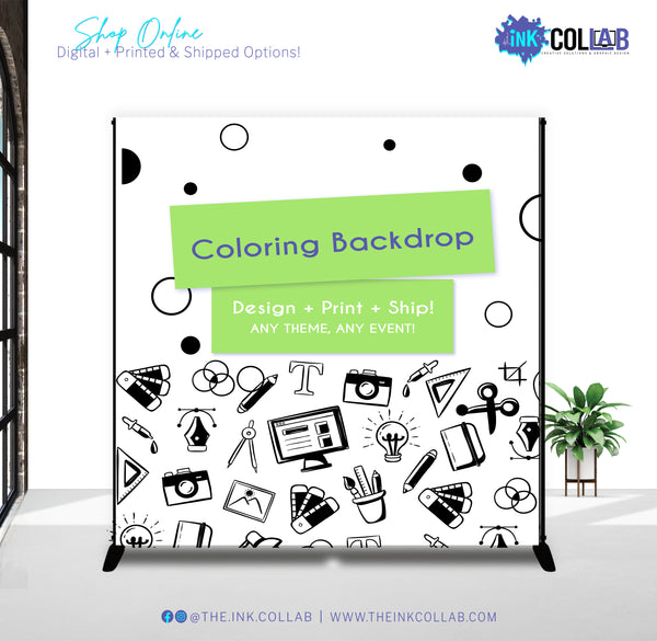 Coloring Backdrop