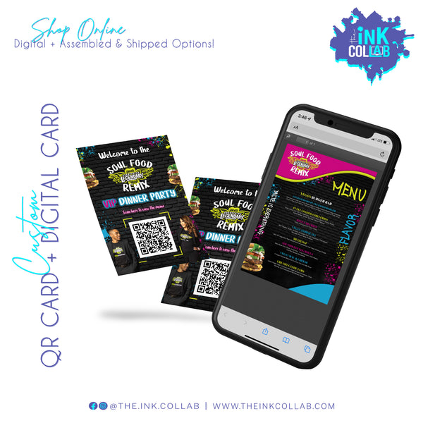 QR Card + Digital Card